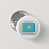 Made in Kasachstan Button (Vorne & Hinten)