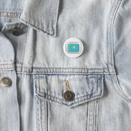 Made in Kasachstan Button (Beispiel)