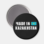 Made in Kasachstan Magnet (Vorderseite/Rückseite)