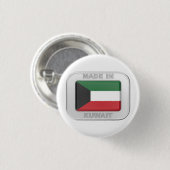 Made in Kuwait Button (Vorne & Hinten)