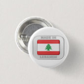 Made in Libanon Button (Vorne & Hinten)