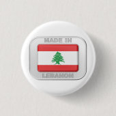 Made in Libanon Button (Vorderseite)