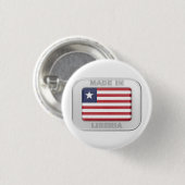 Made in Liberia Button (Vorne & Hinten)