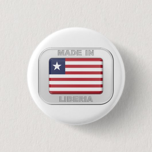 Made in Liberia Button (Vorderseite)