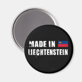 Made in Liechtenstein Magnet (Vorderseite/Rückseite)