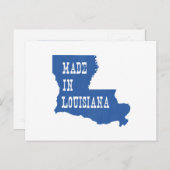 Made in Louisiana Postkarte (Vorne/Hinten)