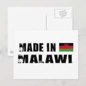 Made in Malawi Postkarte (Vorne/Hinten)
