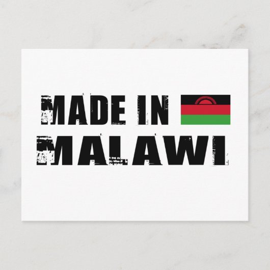 Made in Malawi Postkarte (Vorderseite)