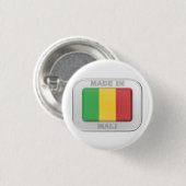 Made in Mali Button (Vorne & Hinten)