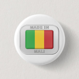 Made in Mali Button