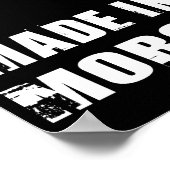 Made in Marokko Poster (Ecke)