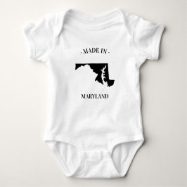 Made in Maryland MD Baby Bodysuit Baby Strampler