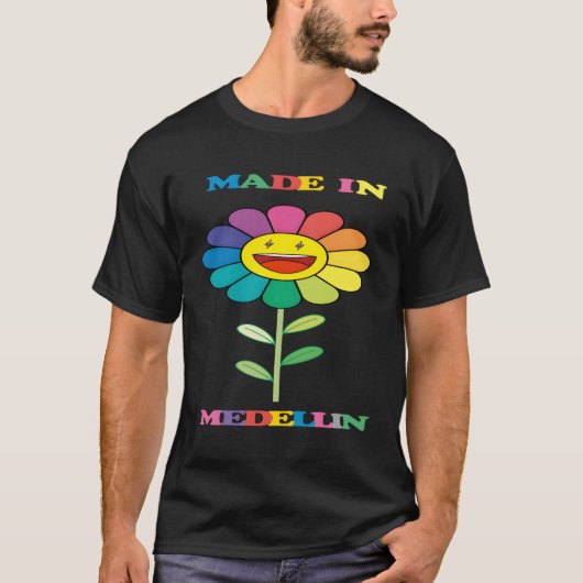 Made in Medellin Natur Colombia T-Shirt (Vorderseite)