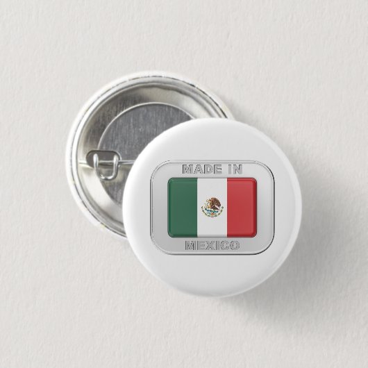 Made in Mexico Button (Vorne & Hinten)