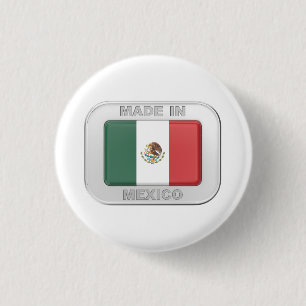 Made in Mexico Button