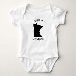 Made in Minnesota MN Baby Bodysuit Baby Strampler