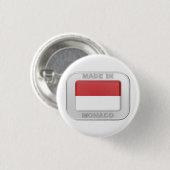 Made in Monaco Button (Vorne & Hinten)