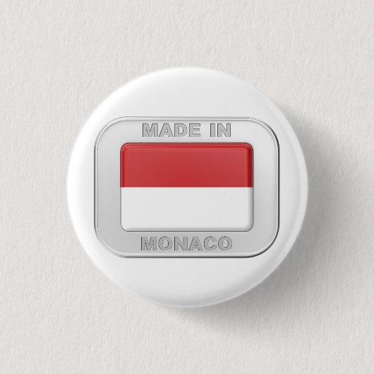 Made in Monaco Button (Vorderseite)