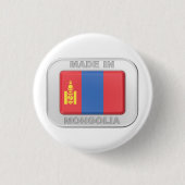 Made in Mongolia Button (Vorderseite)