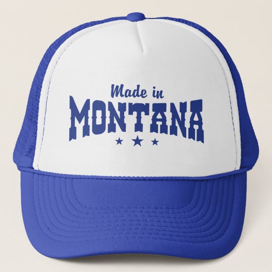 Made in Montana Truckerkappe (Vorderseite)