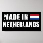 Made in Netherlands Poster (Vorne)