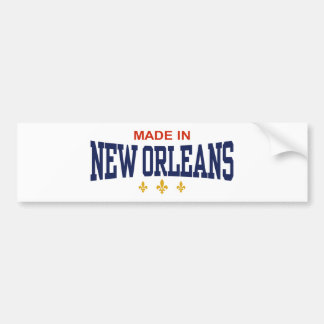 Made in New Orleans Autoaufkleber