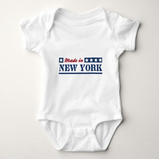 Made in New York Baby Strampler (Vorderseite)
