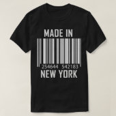 Made in New York Barcode T-Shirt (Design vorne)