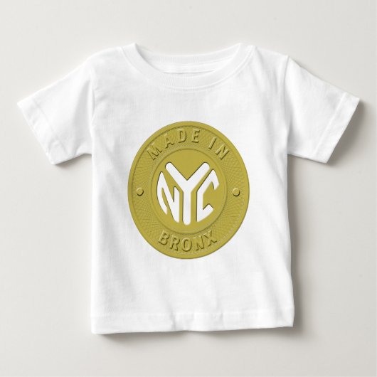 Made in New York Bronx Baby T-shirt (Vorderseite)