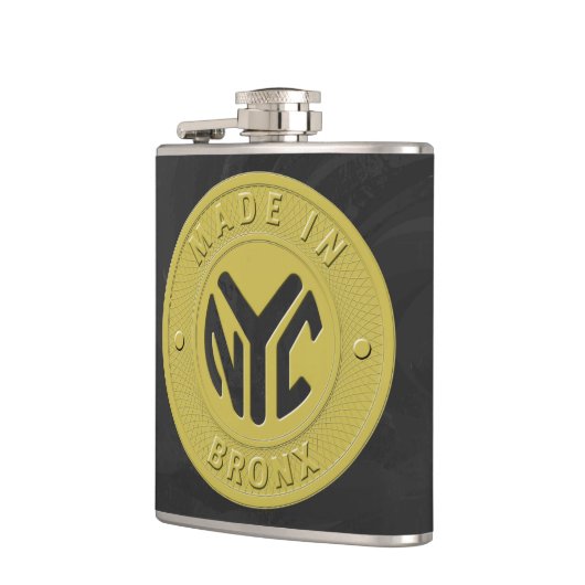 Made in New York Bronx Flachmann (Links)