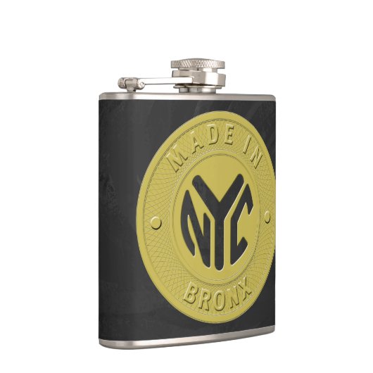 Made in New York Bronx Flachmann (Rechts)