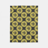 Made in New York Bronx Fleecedecke (Vorderseite)