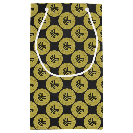 Made in New York Bronx Kleine Geschenktüte (Rückseite)