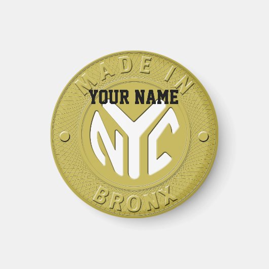 Made in New York Bronx Magnet (Vorne)