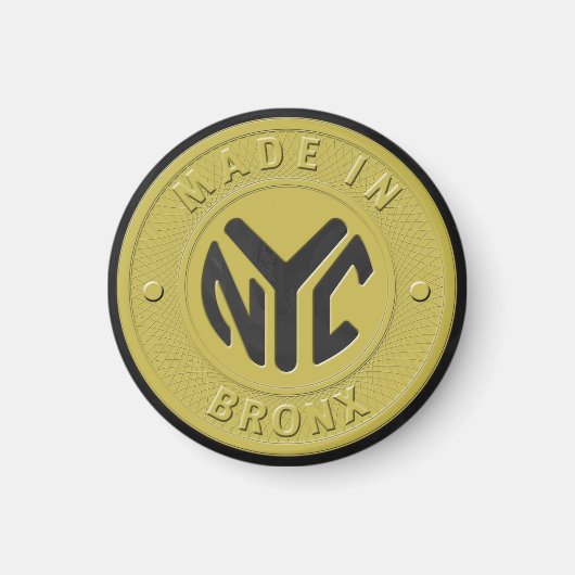Made in New York Bronx Magnet (Vorne)