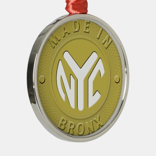 Made in New York Bronx Ornament Aus Metall (Rechts)