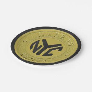 Made in New York Bronx Pappteller