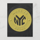 Made in New York Bronx Postkarte (Vorderseite)