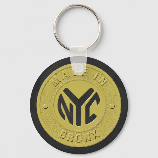 Made in New York Bronx Schlüsselanhänger (Vorderseite)