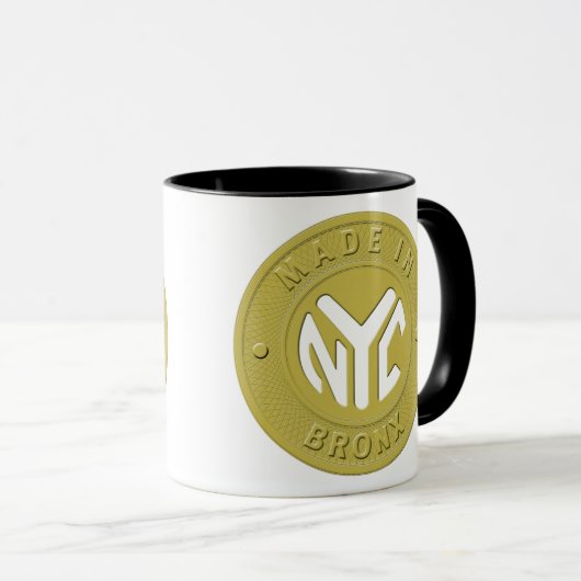 Made in New York Bronx Tasse (VorderseiteRechts)