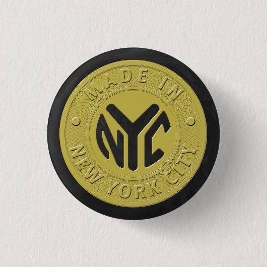 Made in New York Button (Vorderseite)