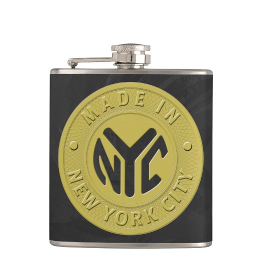 Made in New York Flachmann (Vorderseite)