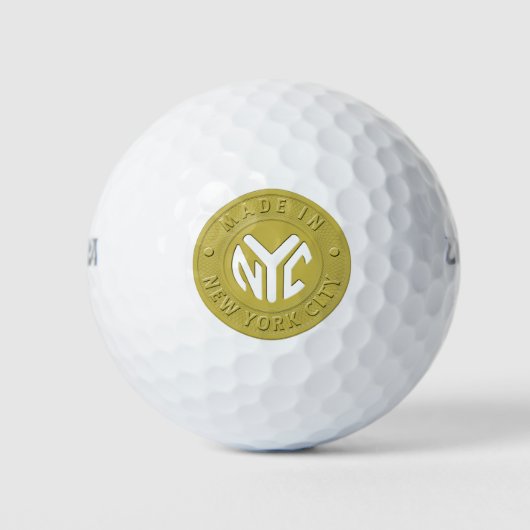 Made in New York Golfball (Vorderseite)