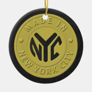 Made in New York Keramik Ornament