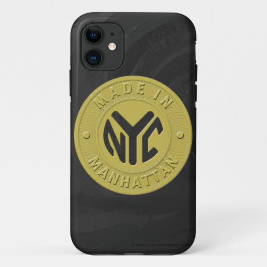 Made in New York Manhattan Case-Mate iPhone Hülle (Rückseite)
