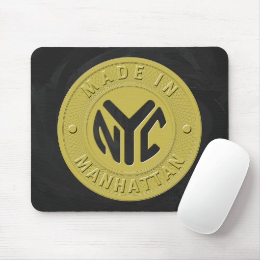 Made in New York Manhattan Mousepad (Mit Mouse)