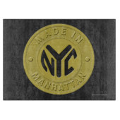 Made in New York Manhattan Schneidebrett (Vorderseite)