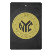 Made in New York Mini Klemmbrett (Rückseite)
