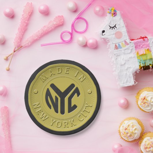 Made in New York Pappteller (Party)