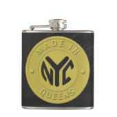 Made in New York Queens Flachmann (Vorderseite)